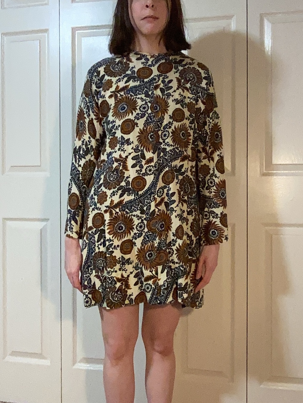 Vintage 60s/70s Handmade Fall Dress